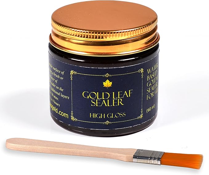 Gold Leaf Sealer 60ml with Bonus Brush
